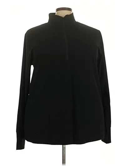 Pre-owned Torrid Long Sleeve Turtleneck In Black