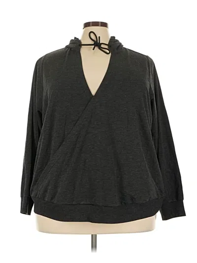 Torrid Long Sleeve Turtleneck In Gray