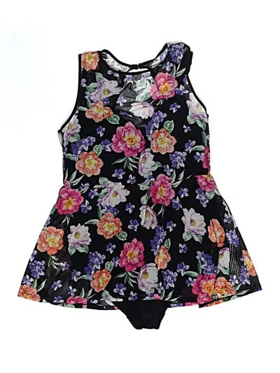 Pre-owned Torrid One Piece Swimsuit In Black