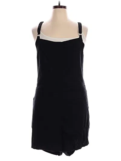 Pre-owned Torrid Overall Shorts In Black