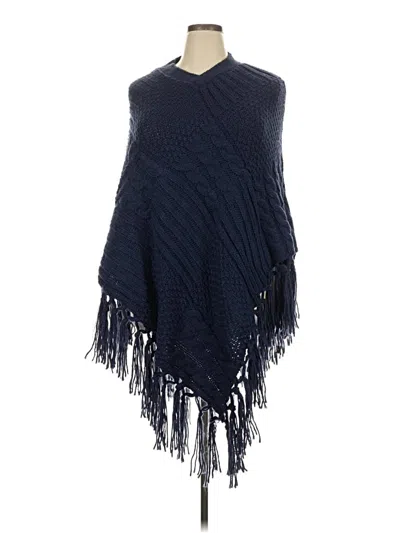 Torrid Poncho In Blue