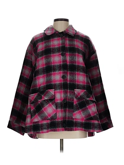 Pre-owned Torrid Poncho In Pink