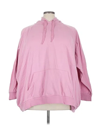 Pre-owned Torrid Poncho In Pink