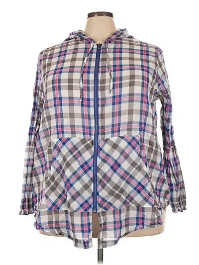 Pre-owned Torrid Poncho In Purple