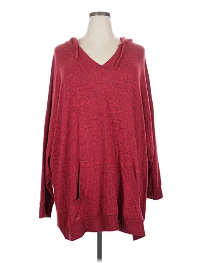 Pre-owned Torrid Poncho In Red