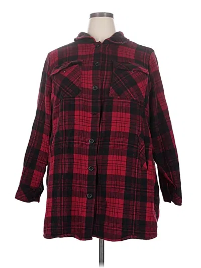 Pre-owned Torrid Poncho In Red