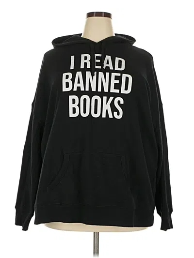 Pre-owned Torrid Pullover Hoodie In Black