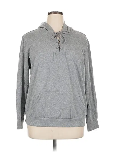 Pre-owned Torrid Pullover Hoodie In Gray