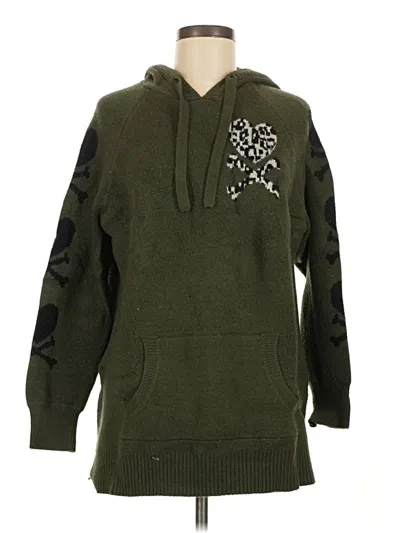 Pre-owned Torrid Pullover Hoodie In Green