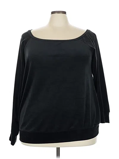 Pre-owned Torrid Pullover Sweater In Black
