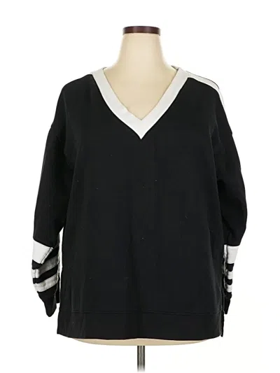 Pre-owned Torrid Pullover Sweater In Black