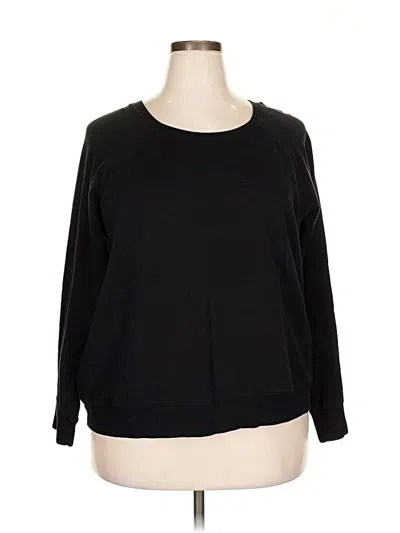 Pre-owned Torrid Pullover Sweater In Black