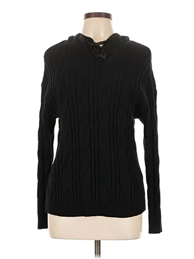 Pre-owned Torrid Pullover Sweater In Black