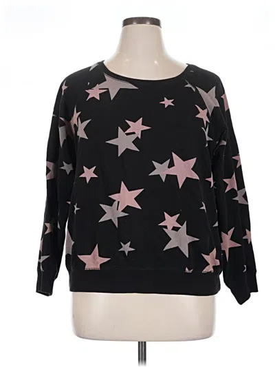 Pre-owned Torrid Pullover Sweater In Black