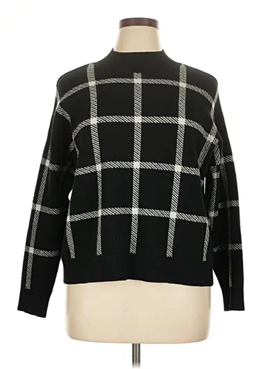 Pre-owned Torrid Pullover Sweater In Black