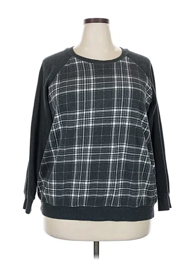 Pre-owned Torrid Pullover Sweater In Black