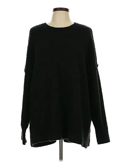 Pre-owned Torrid Pullover Sweater In Black