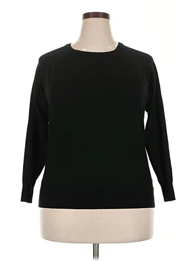 Pre-owned Torrid Pullover Sweater In Black
