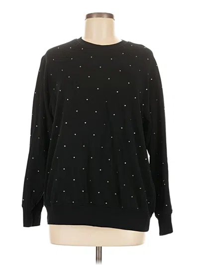 Pre-owned Torrid Pullover Sweater In Black