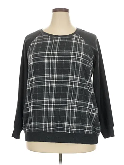 Pre-owned Torrid Pullover Sweater In Black