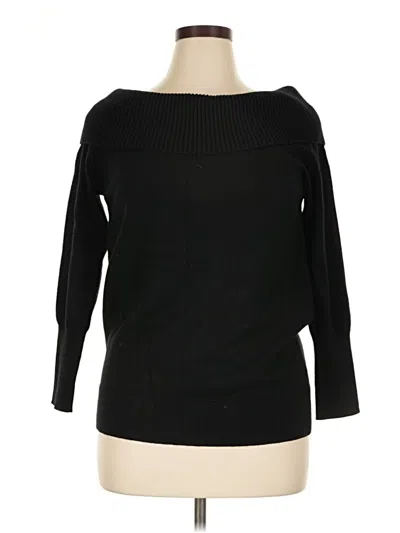Pre-owned Torrid Pullover Sweater In Black