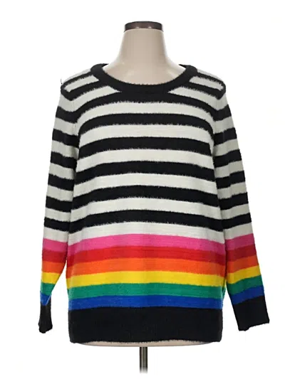 Pre-owned Torrid Pullover Sweater In Black