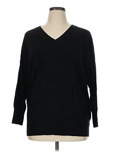 Pre-owned Torrid Pullover Sweater In Black