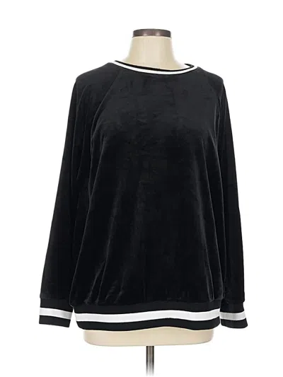 Pre-owned Torrid Pullover Sweater In Black