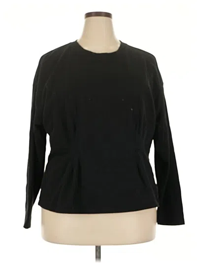 Pre-owned Torrid Pullover Sweater In Black