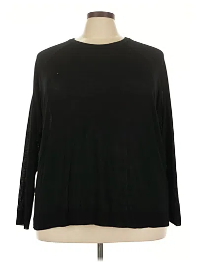 Pre-owned Torrid Pullover Sweater In Black
