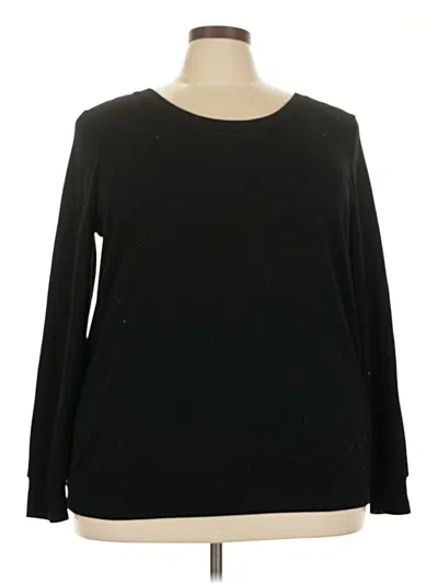 Pre-owned Torrid Pullover Sweater In Black
