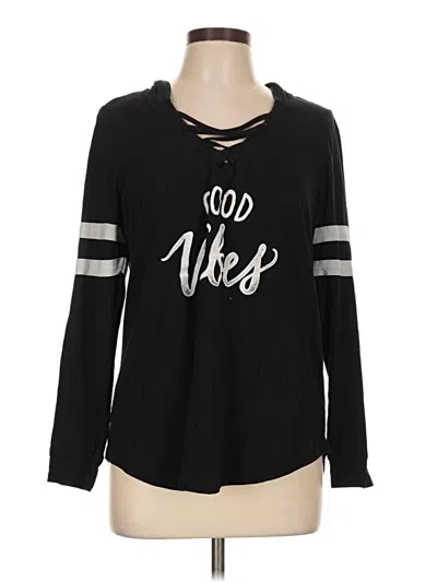 Pre-owned Torrid Pullover Sweater In Black