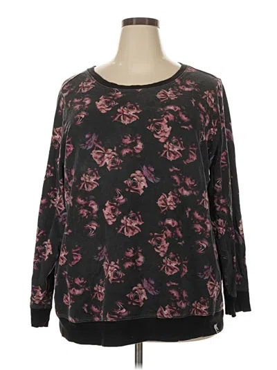 Pre-owned Torrid Pullover Sweater In Black