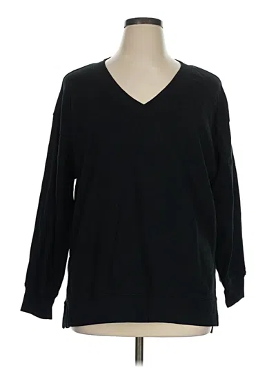 Pre-owned Torrid Pullover Sweater In Black