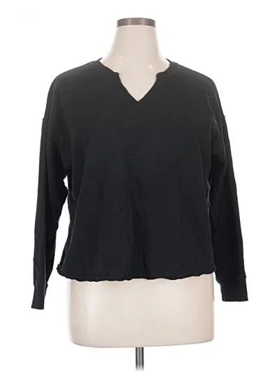 Pre-owned Torrid Pullover Sweater In Black