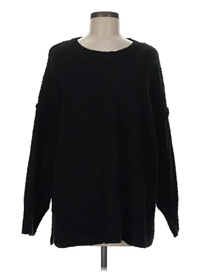 Pre-owned Torrid Pullover Sweater In Black