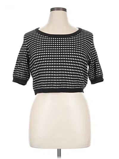 Pre-owned Torrid Pullover Sweater In Black