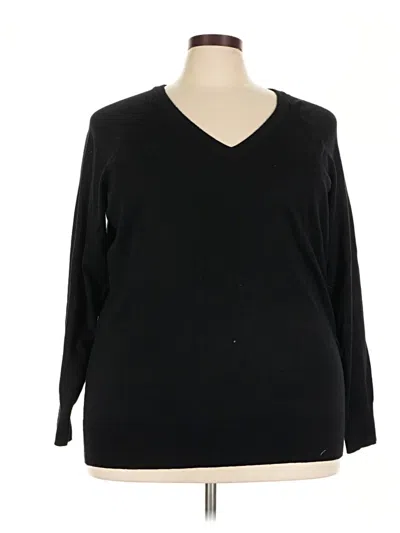 Pre-owned Torrid Pullover Sweater In Black