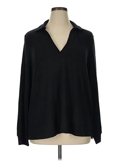Pre-owned Torrid Pullover Sweater In Black