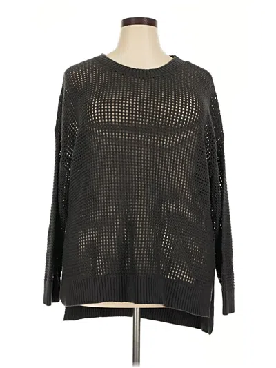 Pre-owned Torrid Pullover Sweater In Black