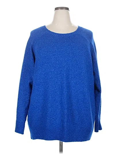 Pre-owned Torrid Pullover Sweater In Blue