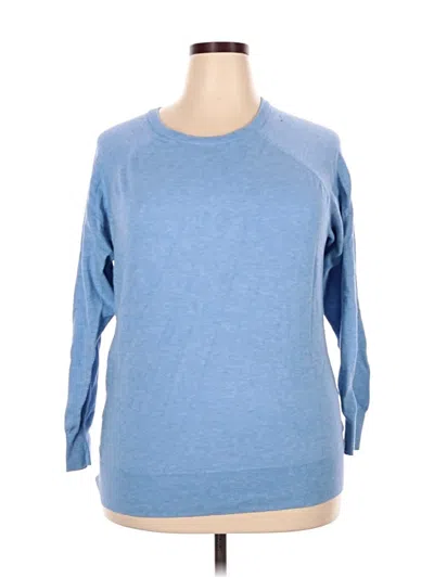 Pre-owned Torrid Pullover Sweater In Blue