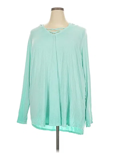 Pre-owned Torrid Pullover Sweater In Blue