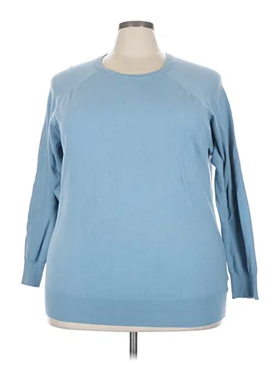 Pre-owned Torrid Pullover Sweater In Blue