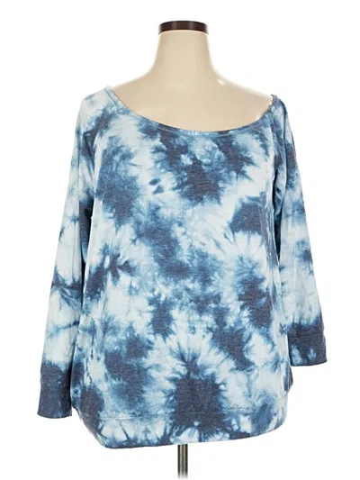 Pre-owned Torrid Pullover Sweater In Blue