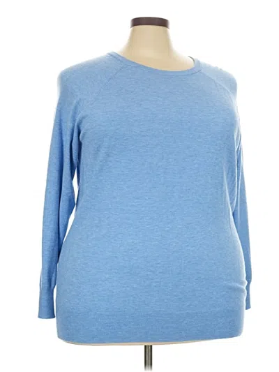 Pre-owned Torrid Pullover Sweater In Blue