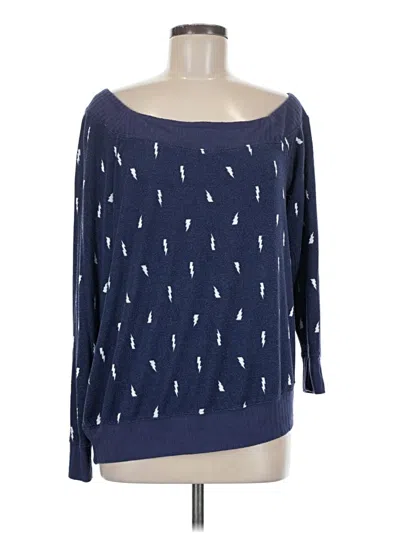 Pre-owned Torrid Pullover Sweater In Blue