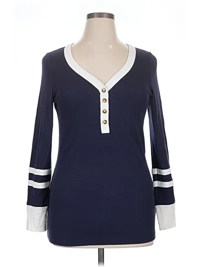 Pre-owned Torrid Pullover Sweater In Blue
