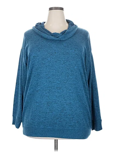Pre-owned Torrid Pullover Sweater In Blue