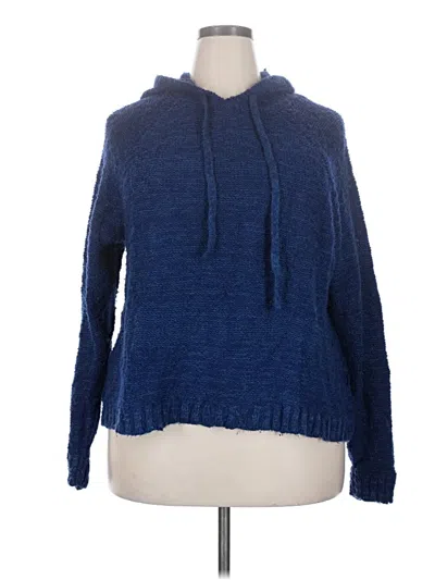 Pre-owned Torrid Pullover Sweater In Blue